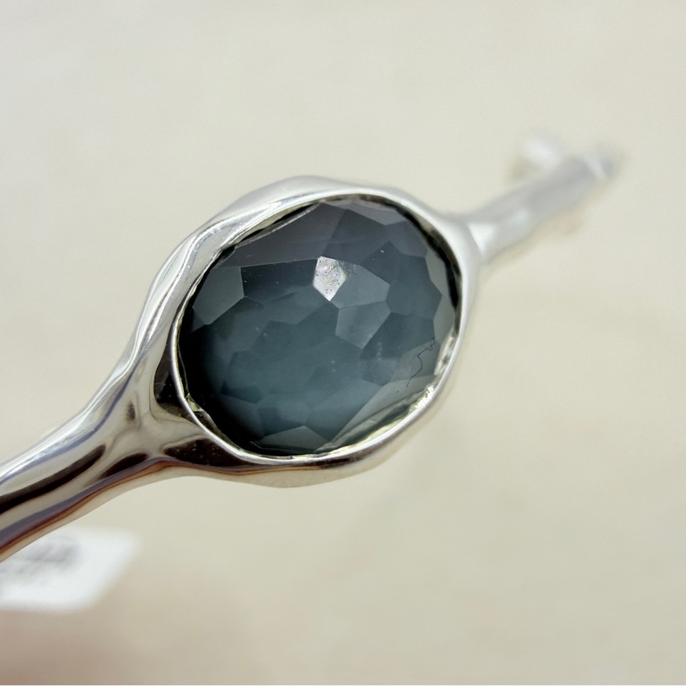 Ippolita Wonderland 5 Stone Bangle Bracelet in Savoy Size 2 Blue - Picture 13 of 16
